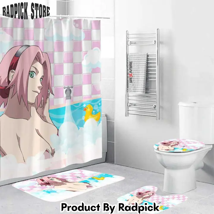 Girls in bathtub sakura haruno combo bathroom set   rp0201887